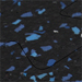 Black with Blue Fleck